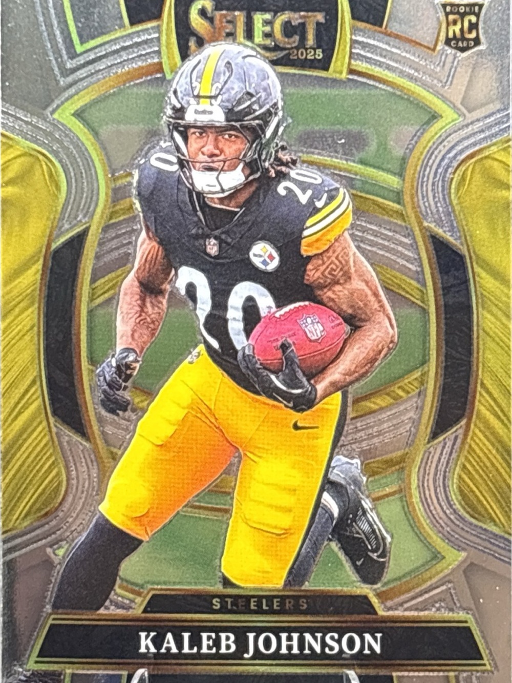Panini Select Kaleb Johnson Rookie Football Card